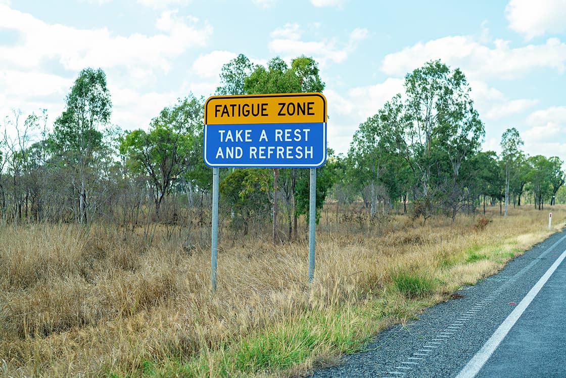 Fatigue rest stop
